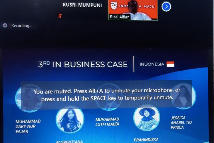 Prestasi Siswa, Indonesia Terbaik Kedua Olimpiade Ekonomi Internasional