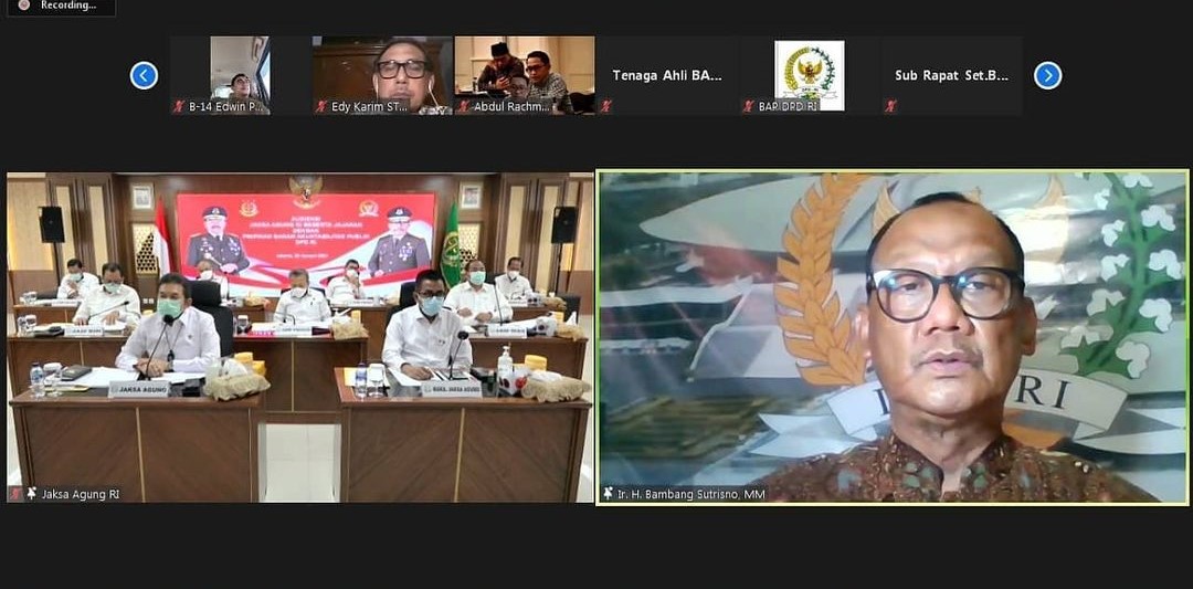 Ir Bambang Sutrisno-Harmonisasi dalam Penyelidikan Kerugian Negara