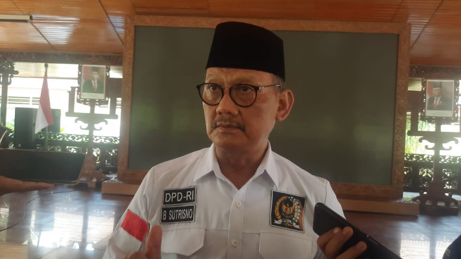 Anggota DPD/MPR RI Bambang Sutrisno, Dukung Rencana Penerbangan dari Bandara Ngloram, Blora