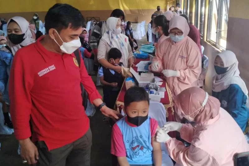 BIN vaksinasi massal anak usia 6-11 tahun di Temanggung HEADLINE, TEMANGGUNG